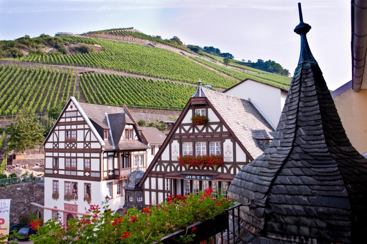 Akzent Hotel Berg'S Alte Bauernschaenke- Wellness Und Wein Rüdesheim nad Renem Zewnętrze zdjęcie